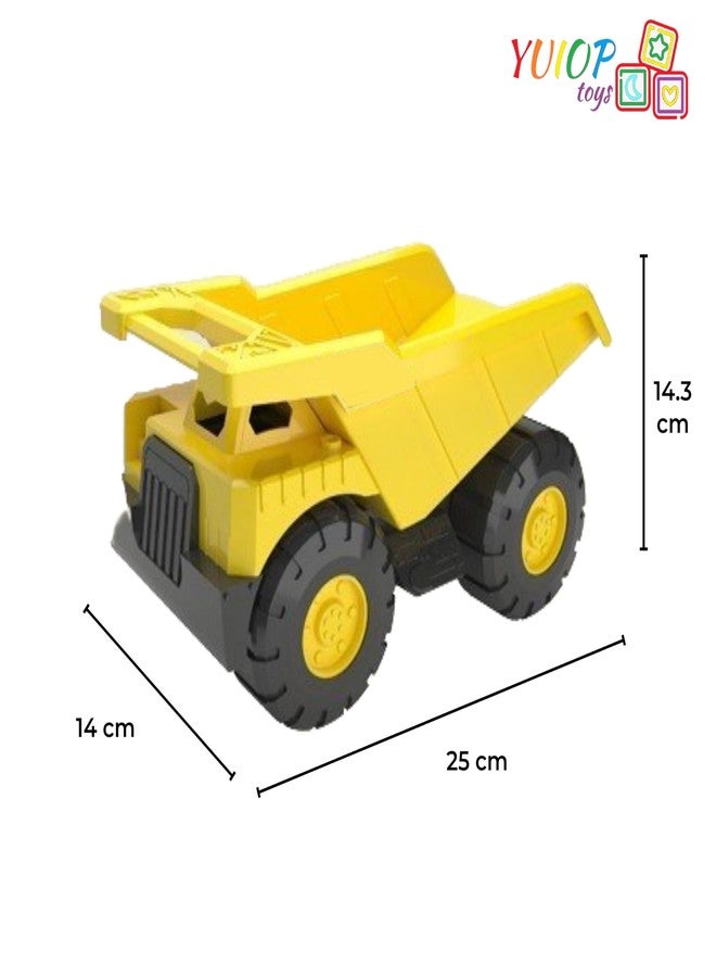 YUIOP - Big Heavy Duty Truck Toy for Kids - Pull Back Vehicle Toy - Durable Plastic (Multicolor) (1 Pc) - Image 2